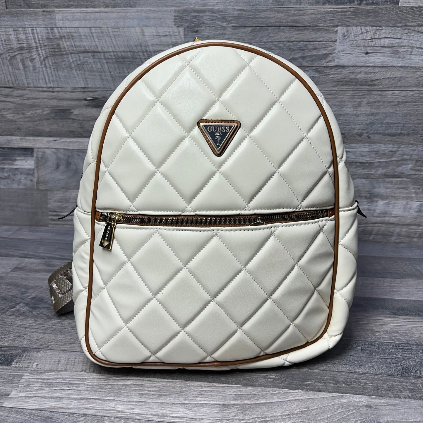 Guess Backpack Beige 2025