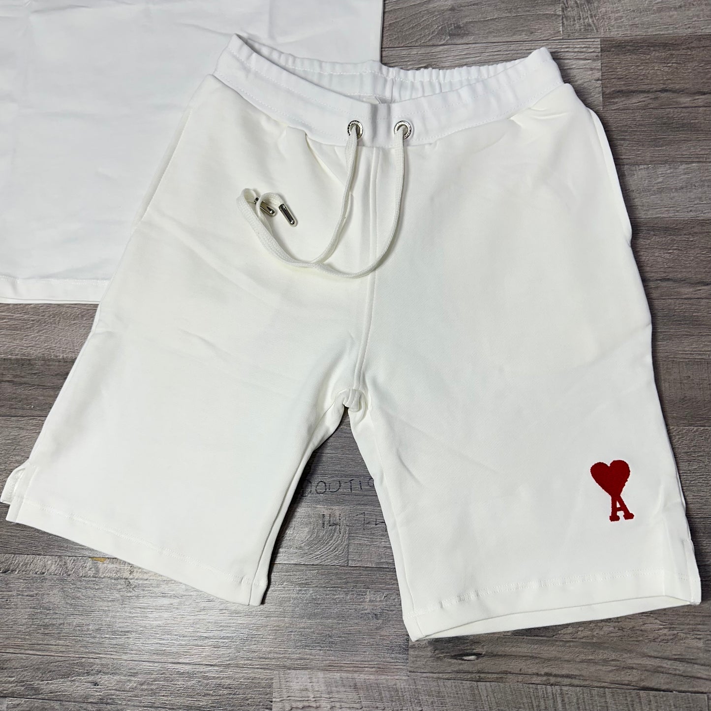 Ami Paris Set White 2025 NO