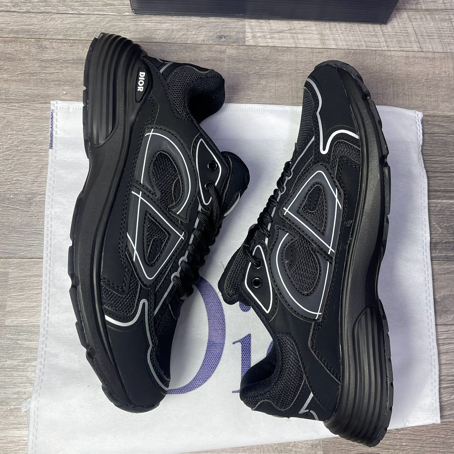 Dior B30 Sneaker Triple Black NO 4