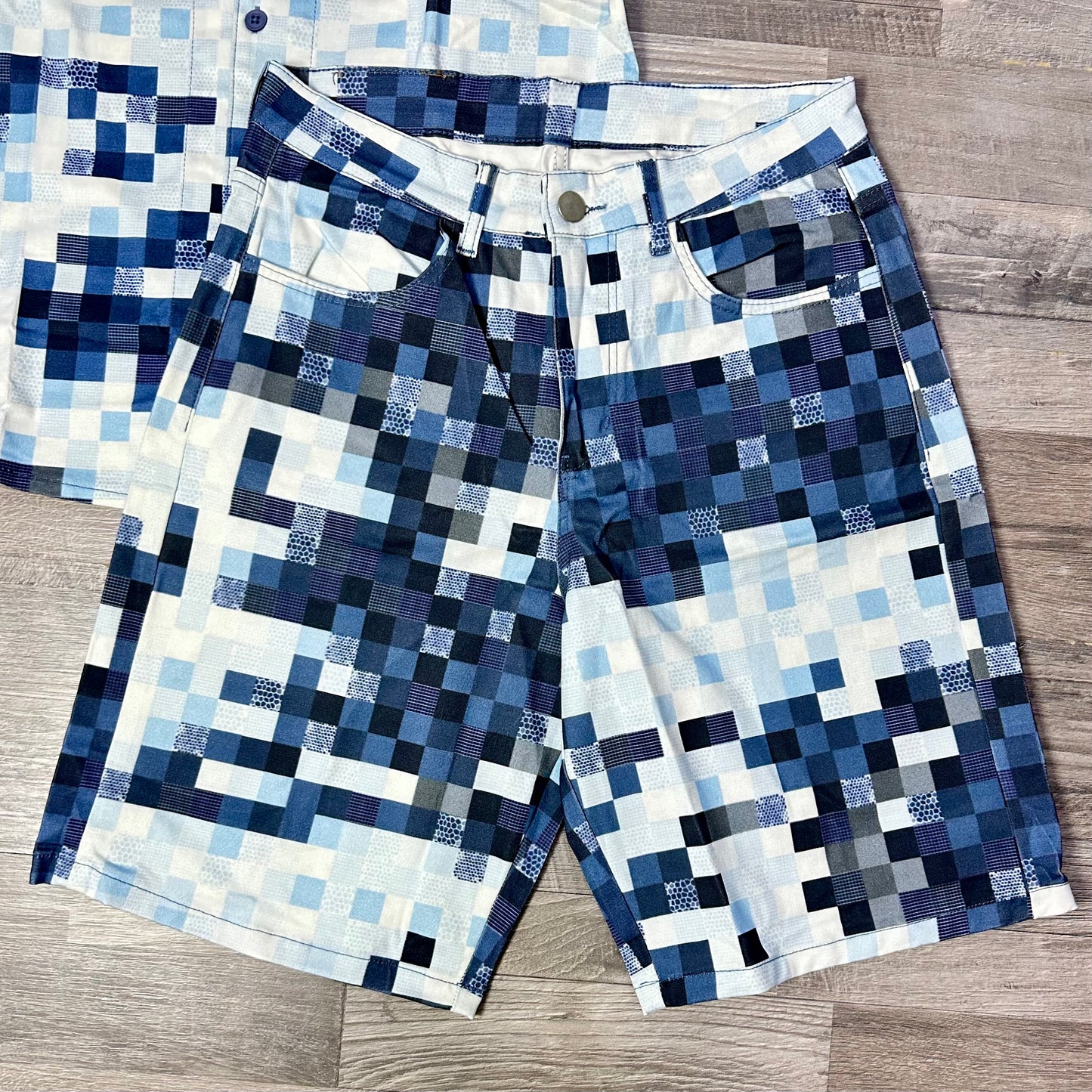LV Minecraft Blue Denim Summer Set 2025 NO