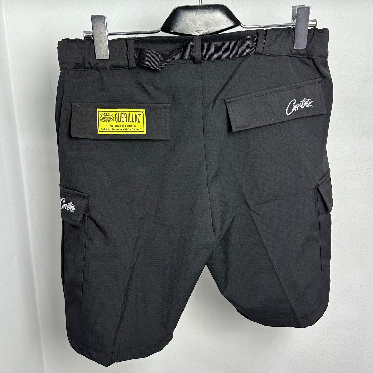 Corteiz Cargo Short Black NO 089