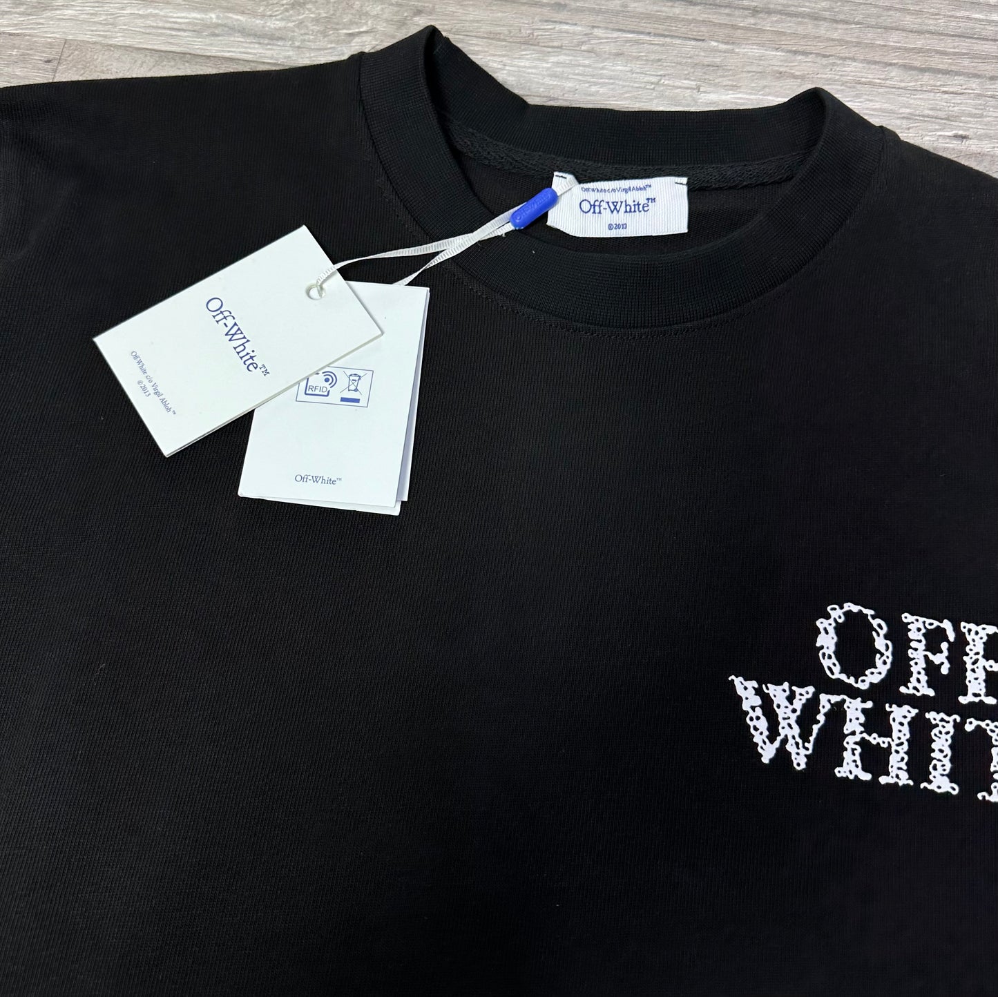 Off White Kaws 2 Black 2025 T-shirt NO