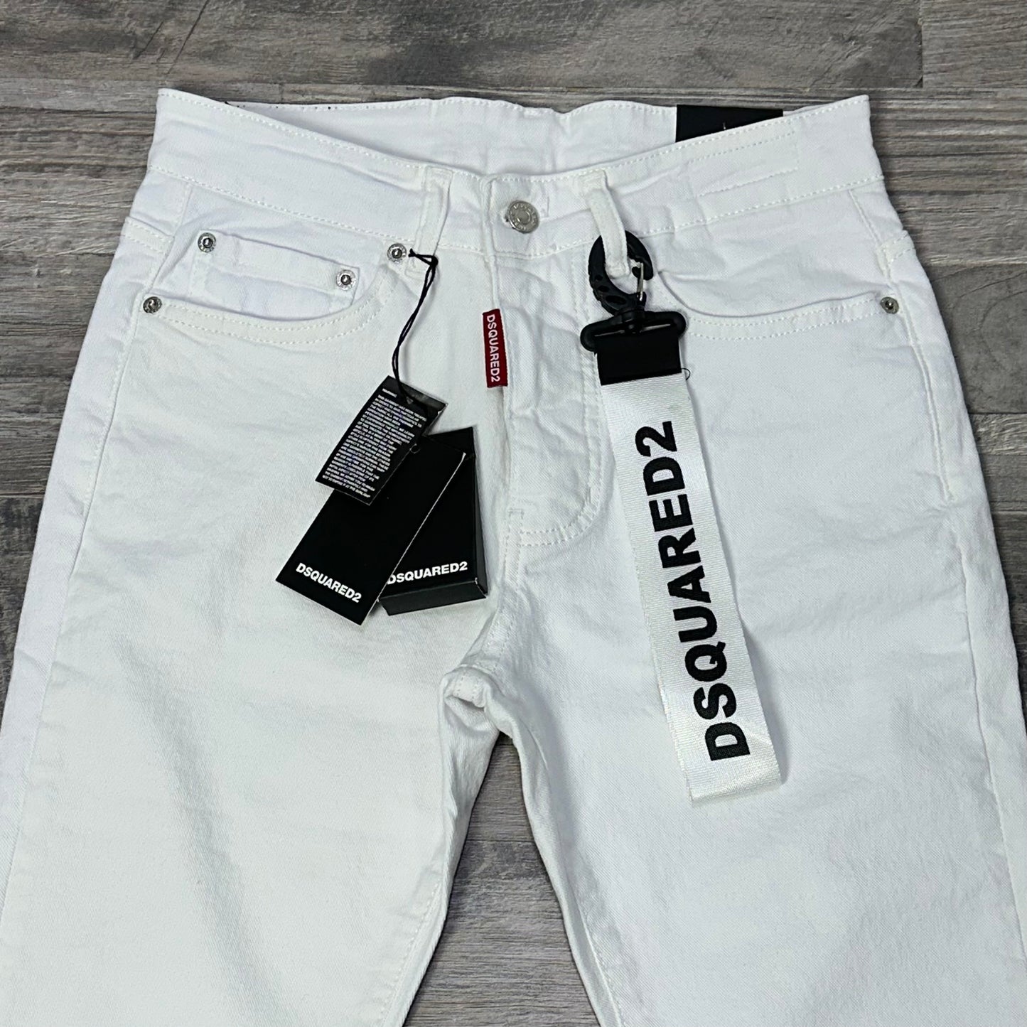 Dsquared2 Jean :Dsq White Add