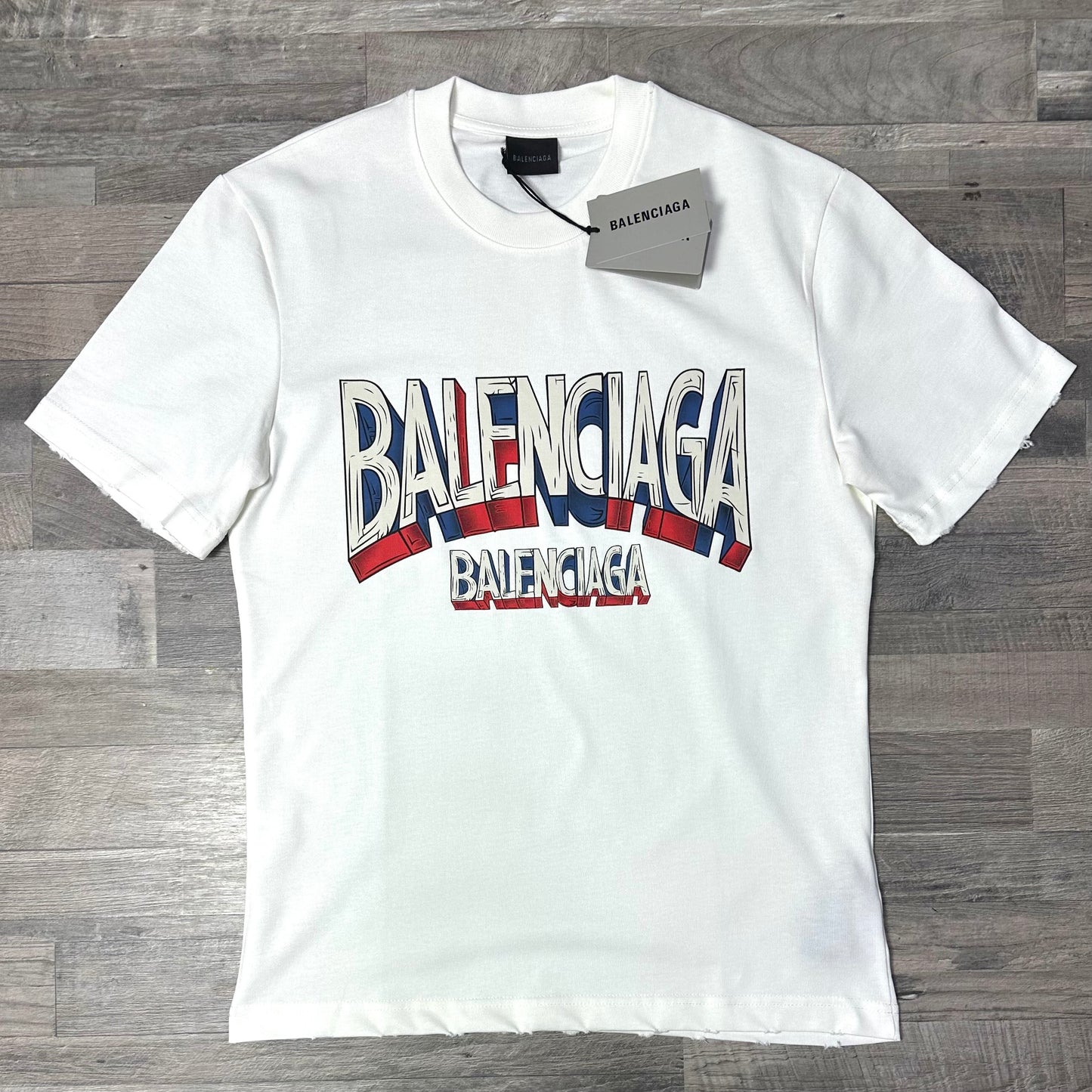 Balenciaga White Collection T-shirt Add