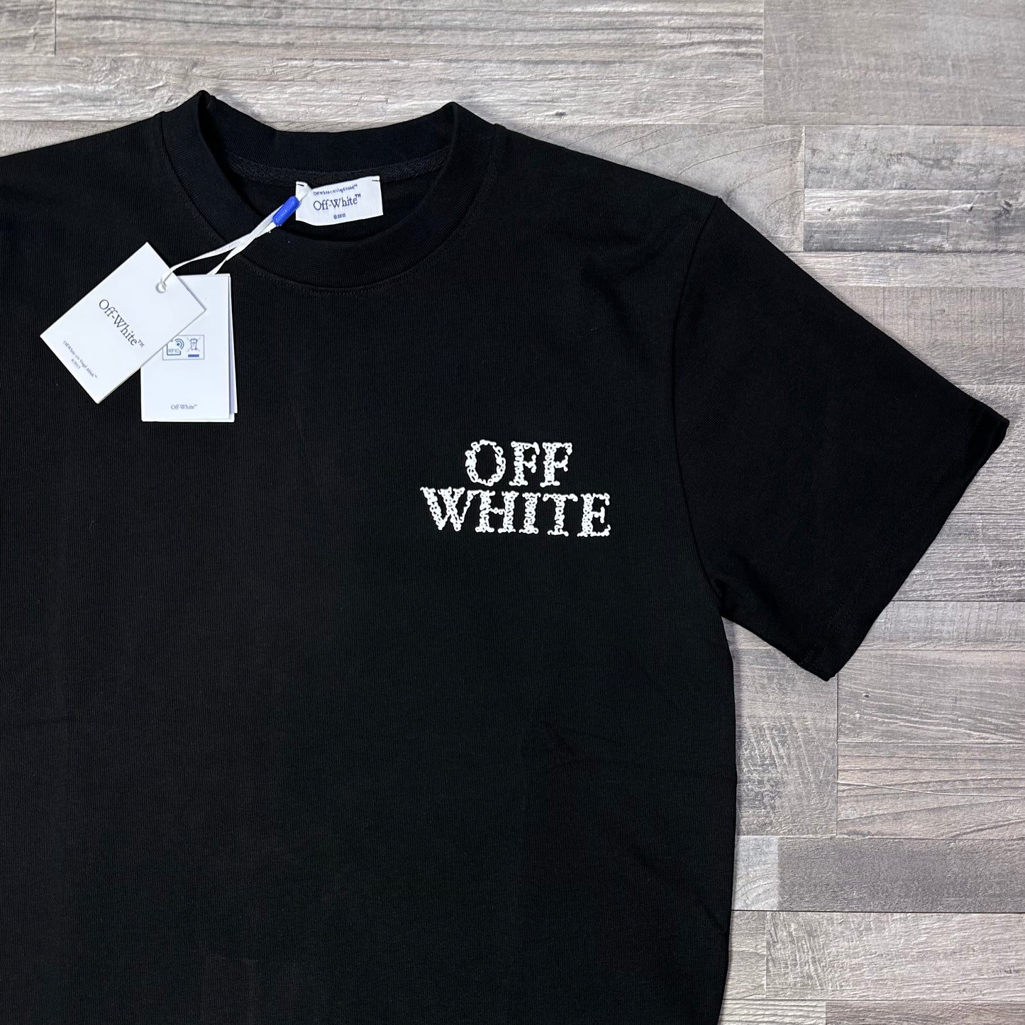 Off White Kaws 2 Black 2025 T-shirt NO