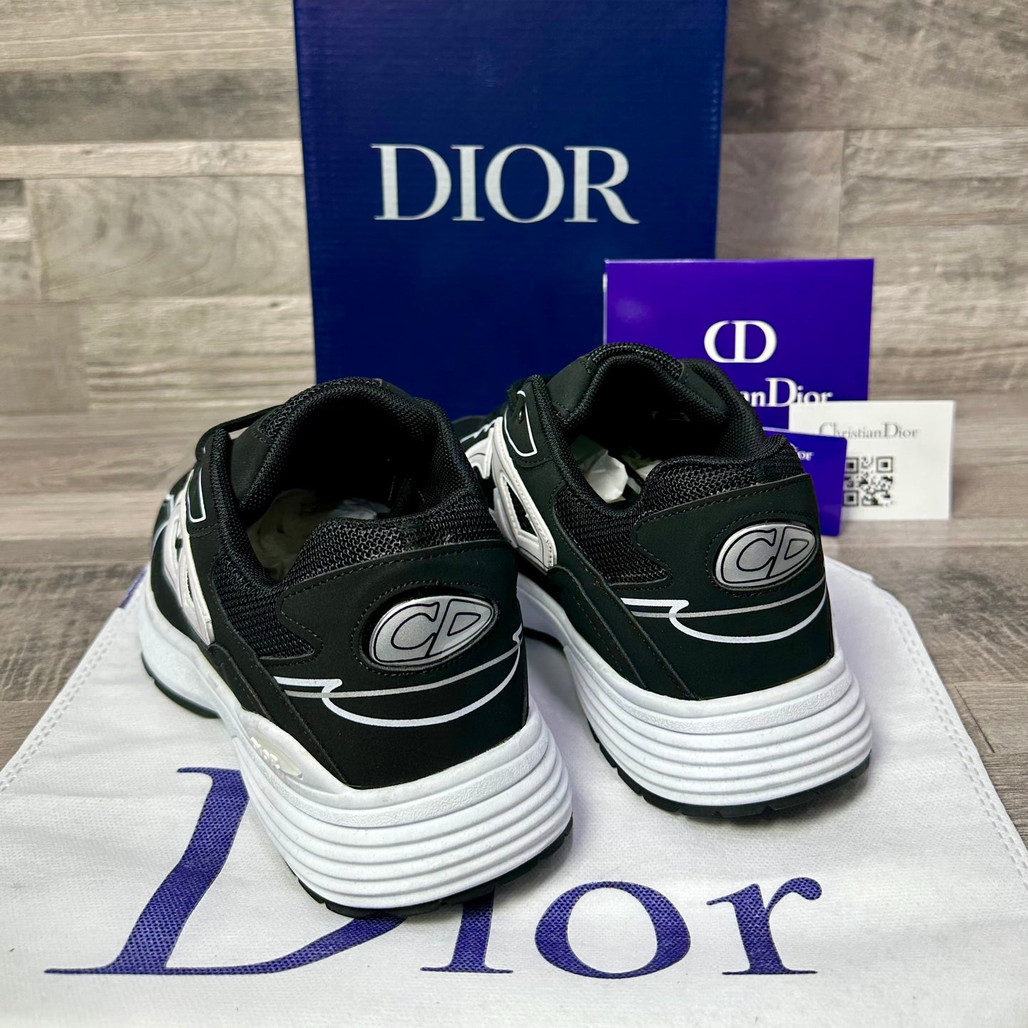 Dior B30 Sneaker Black/ White NO 3