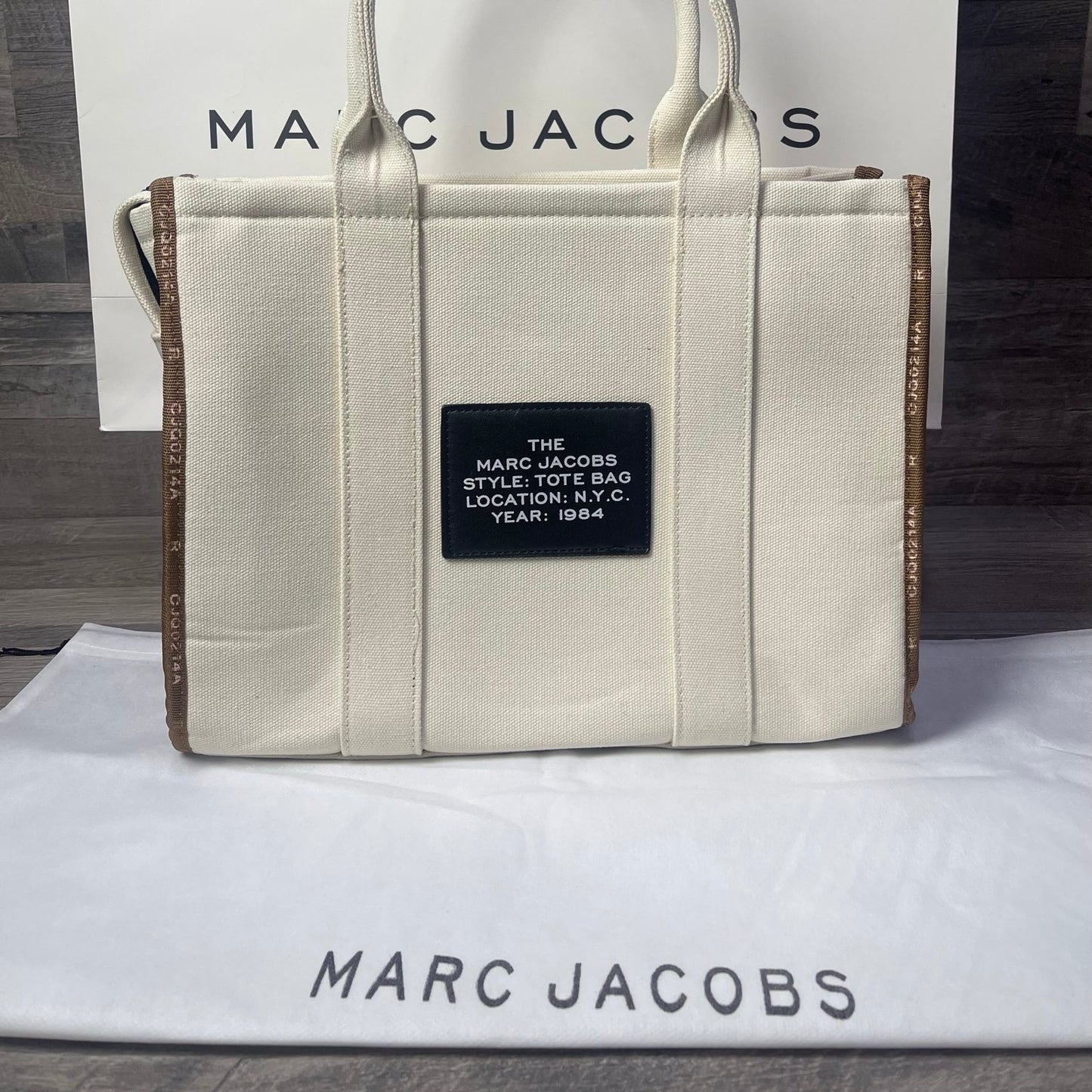 The Tote Bag Beige Brown bags