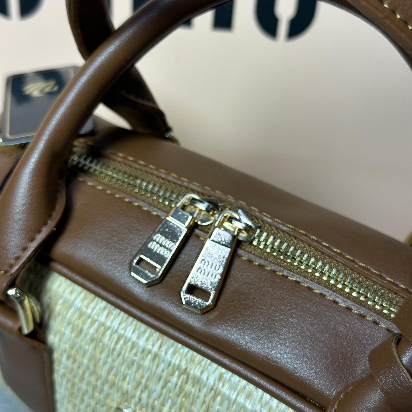 Miu Miu Raffia Beige Brown 1 2025 bags women’s