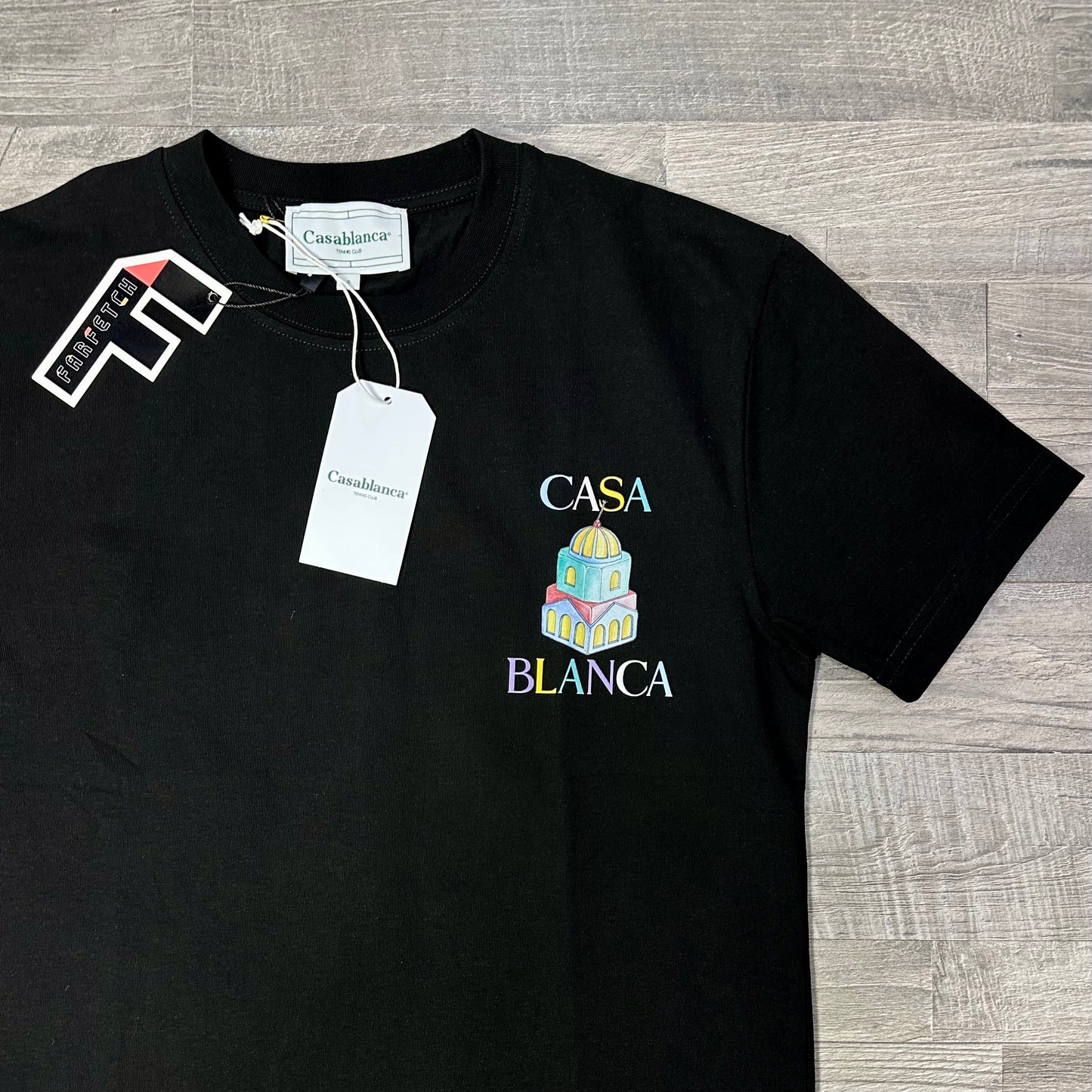 Casablanca 2025 Black T-shirt NO
