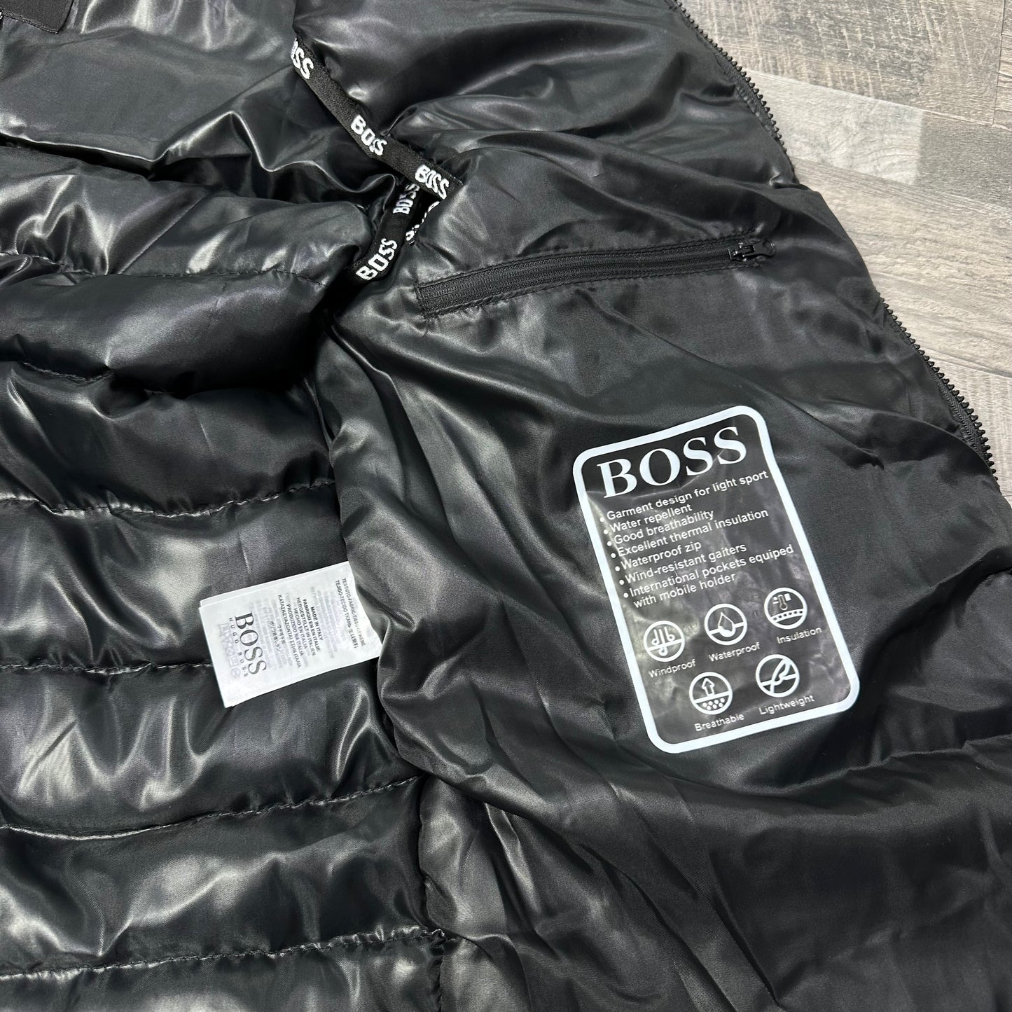 Boss Vest Black Classic Add