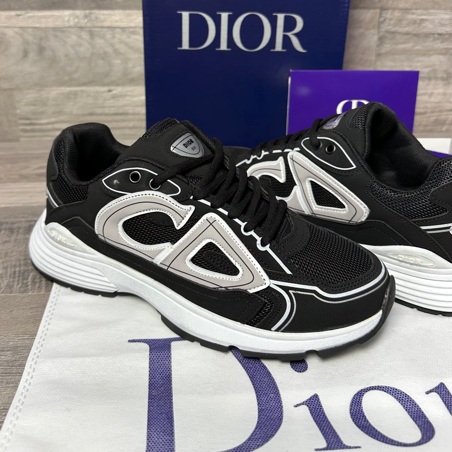 Dior B30 Sneaker Black/ White NO 3
