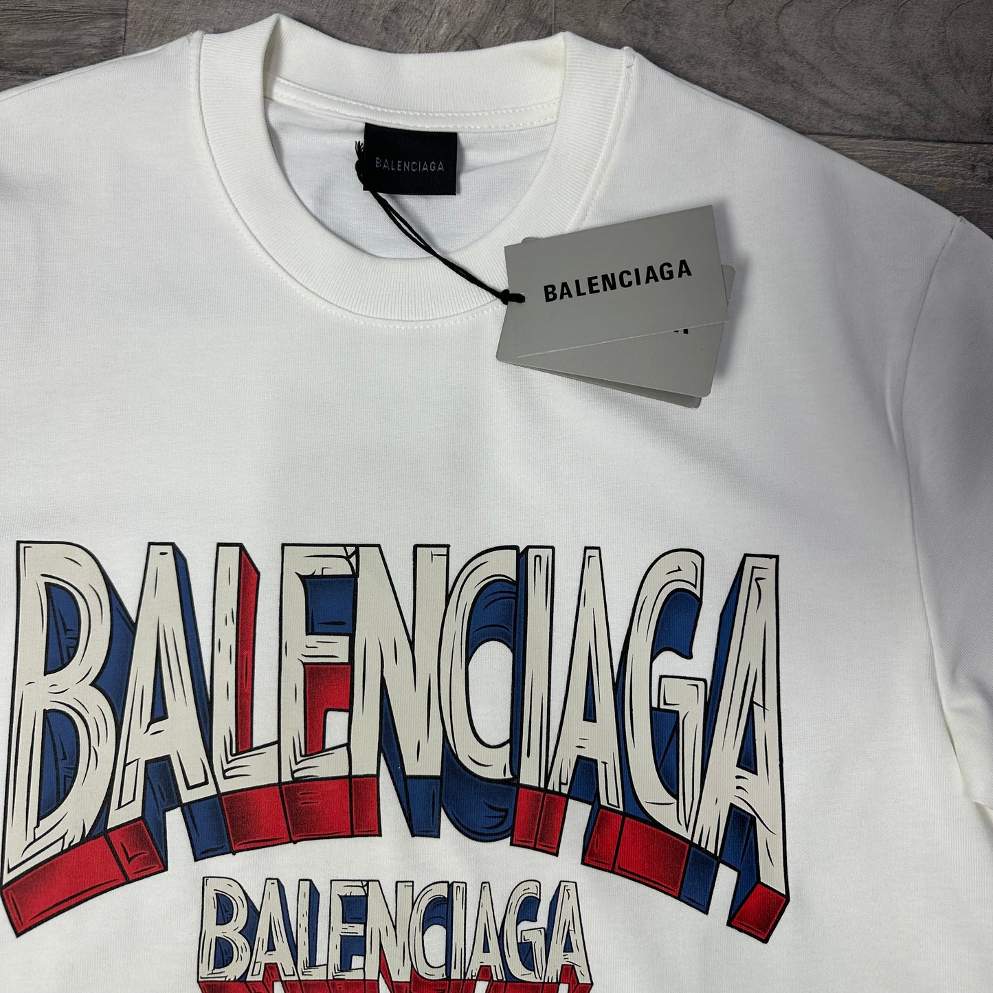 Balenciaga White Collection T-shirt Add