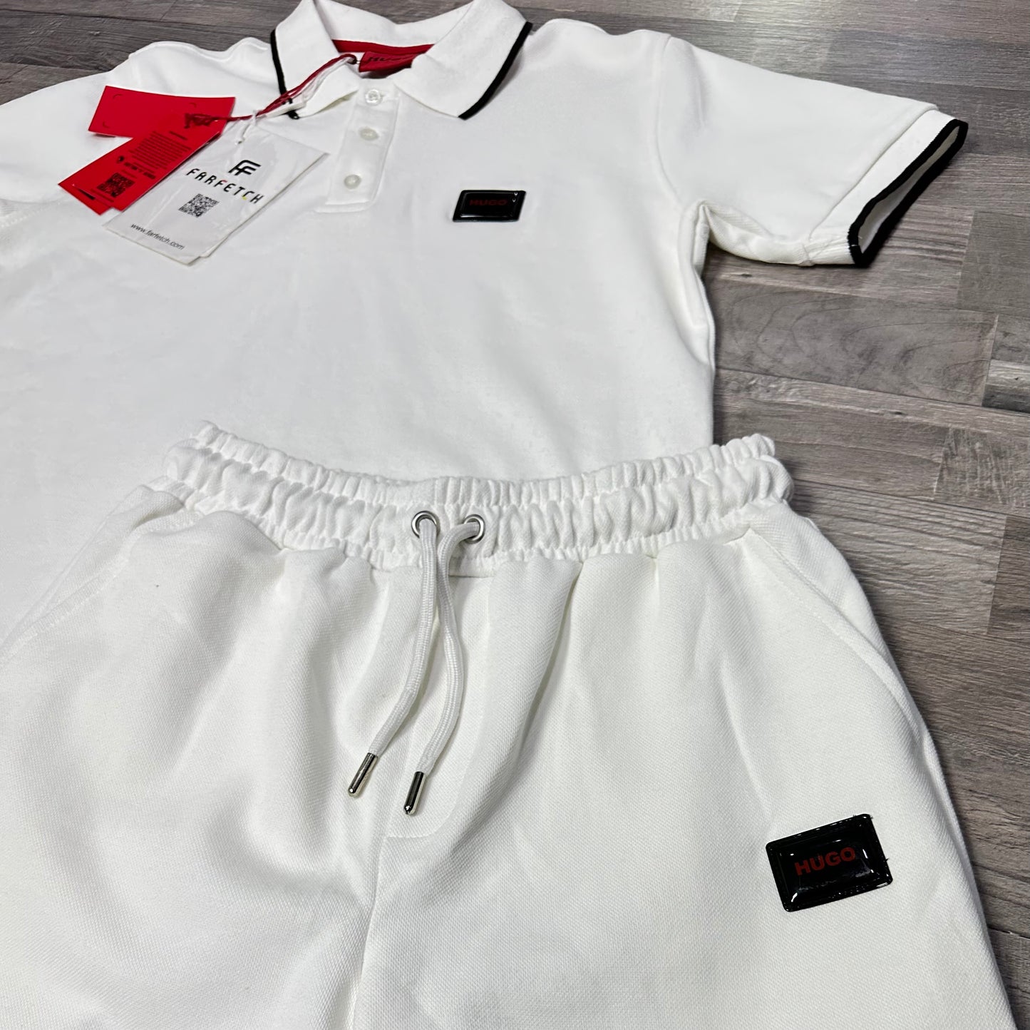 Hugo Boss White Summer Set