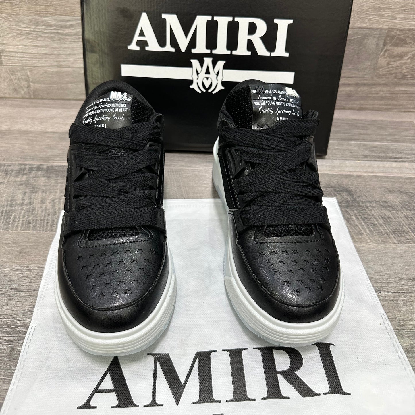Amiri Trainer Black White Am Sneaker