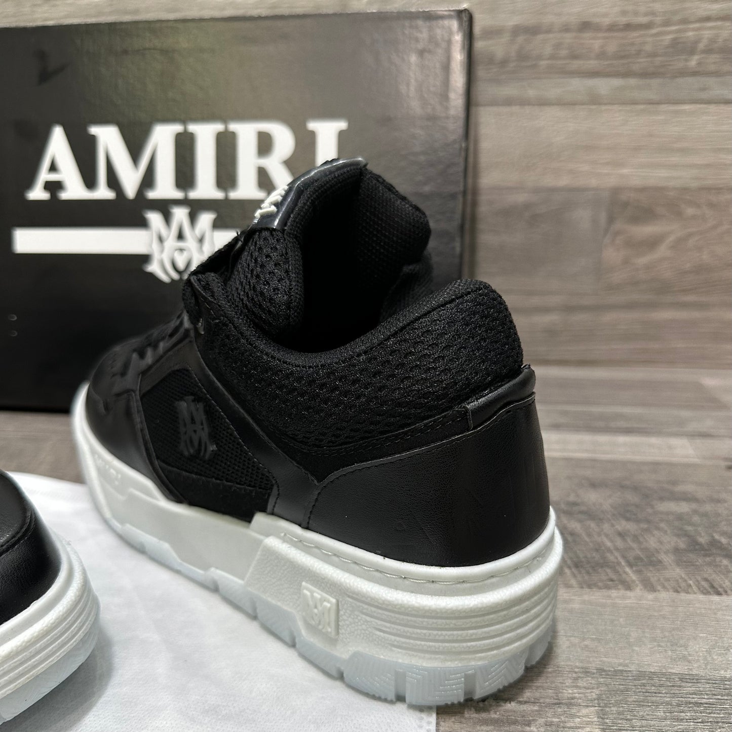 Amiri Trainer Black White Am Sneaker
