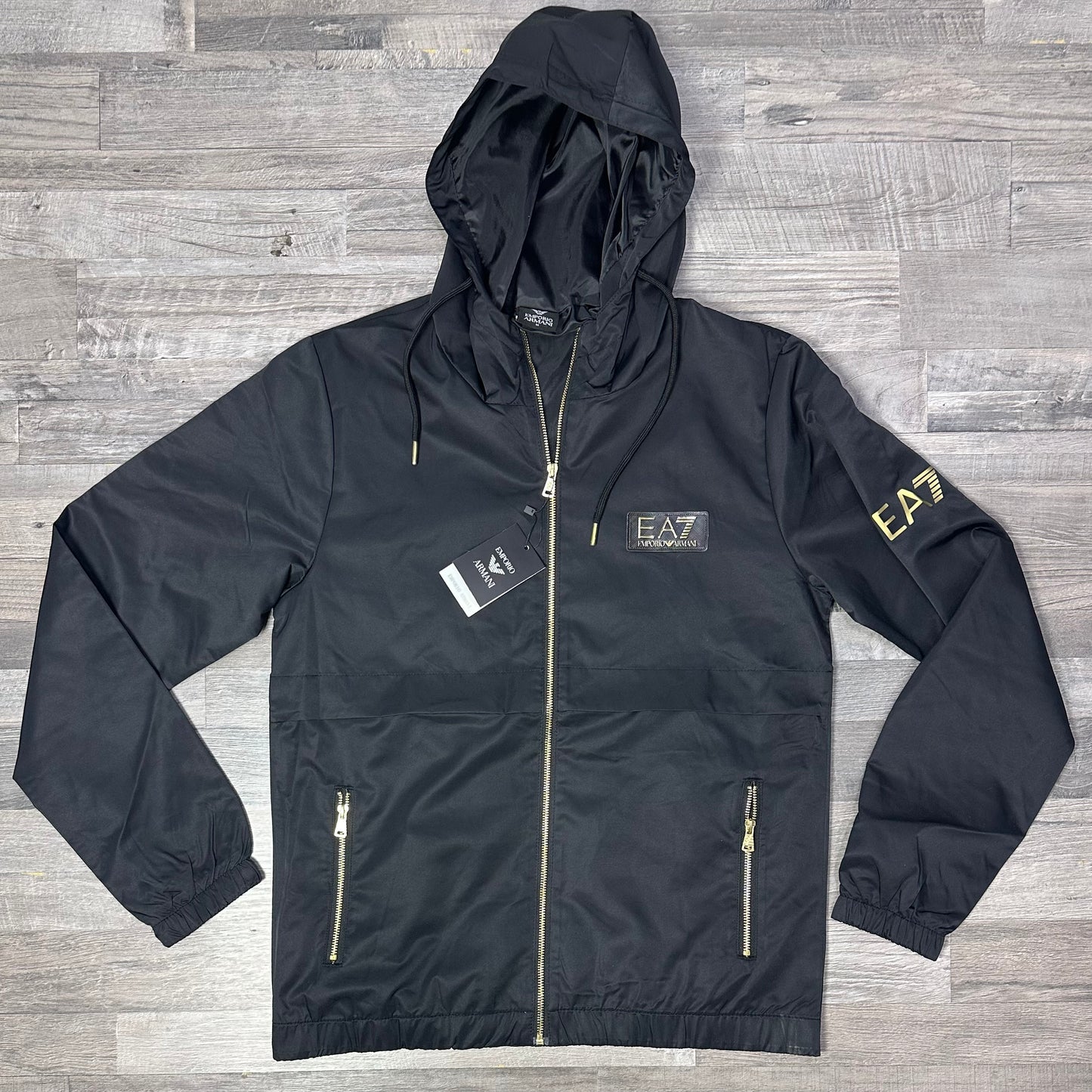 EA7 Jacket Black Classic 2025 01