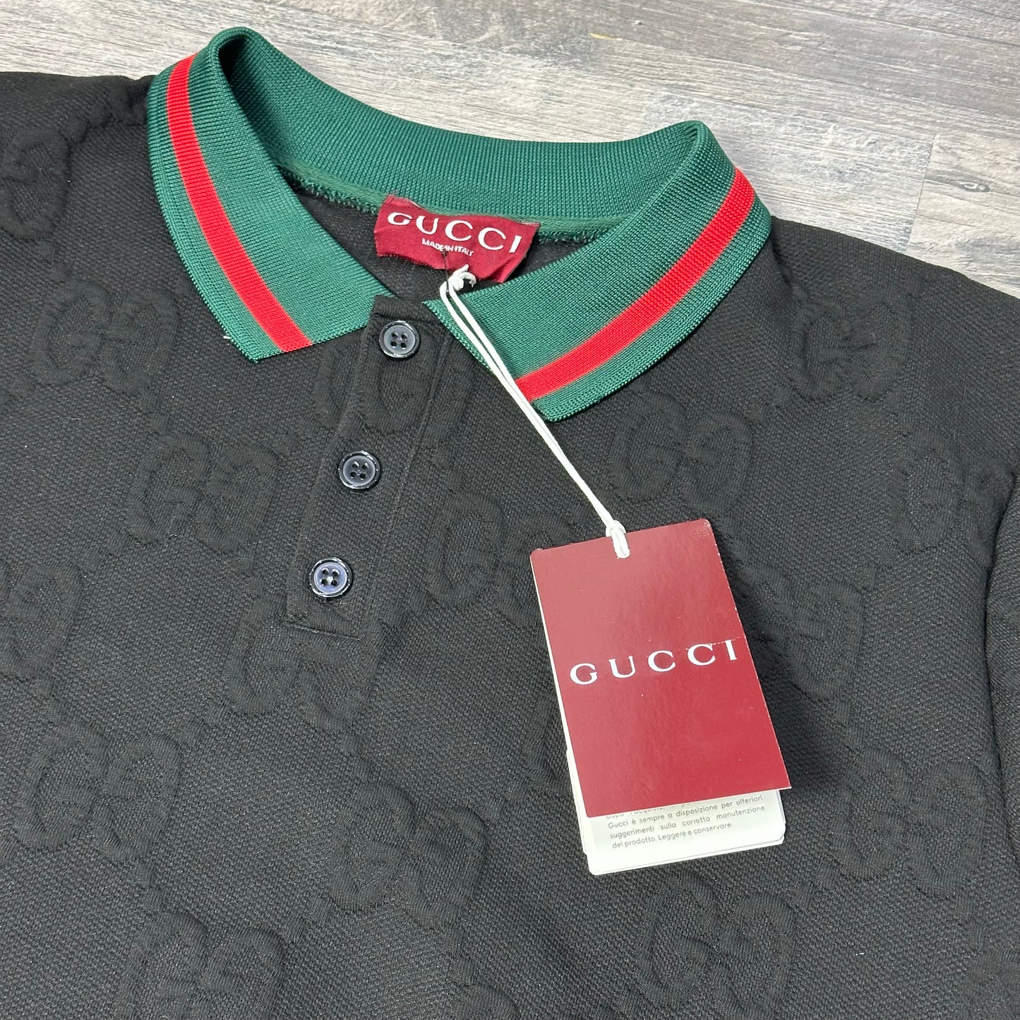Gucci Trico Black Set Summer 1089