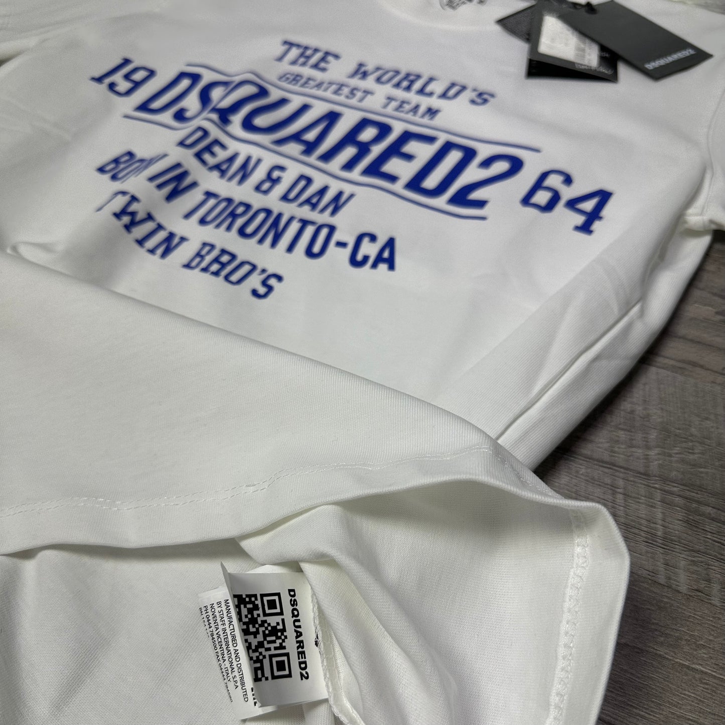 Dsquared2 Blue 1964 White T-shirt NO