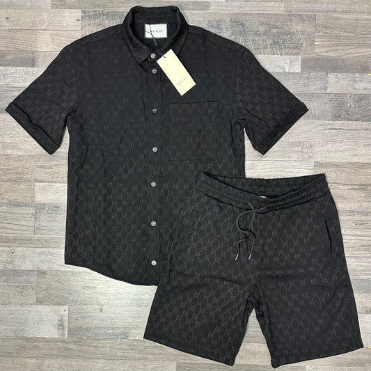 Gucci Oblique Black Summer Set 2025