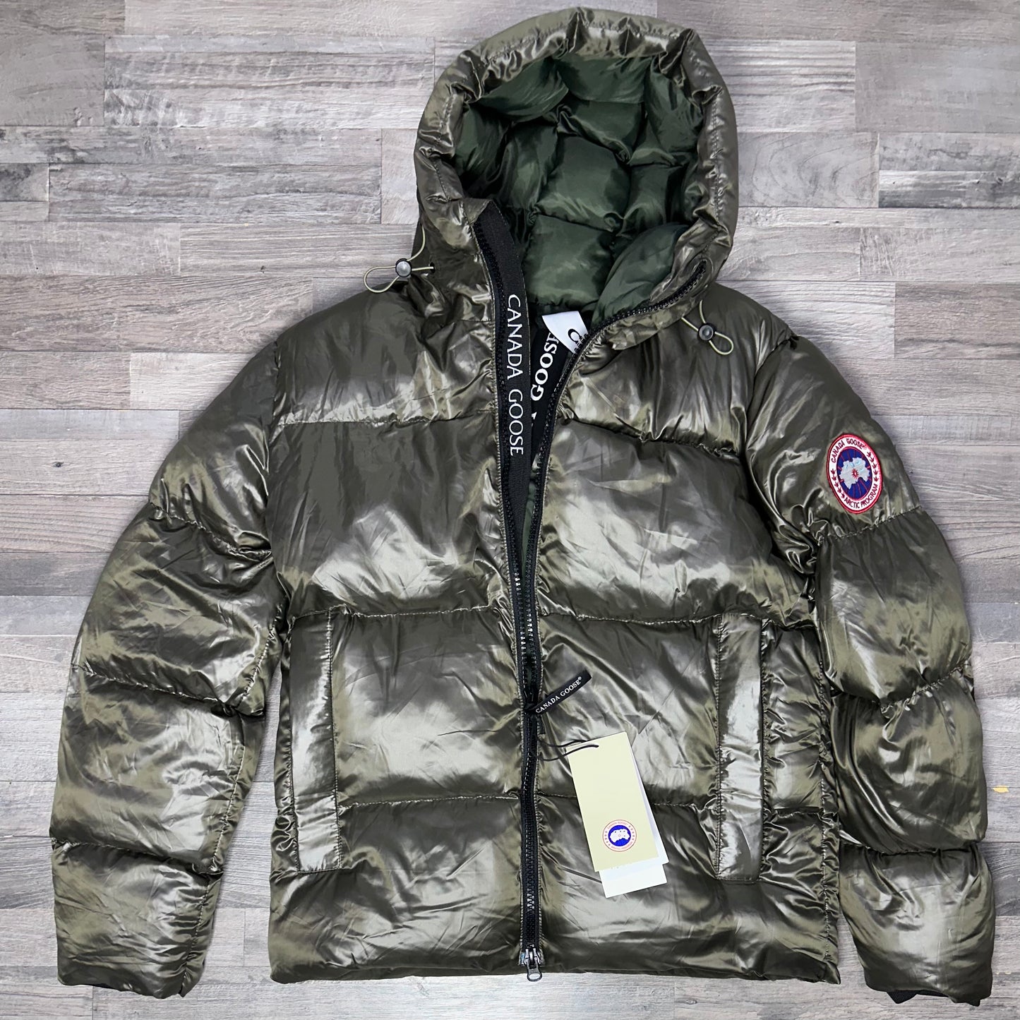 Canada Goose Crofton Puffer Khaki 9