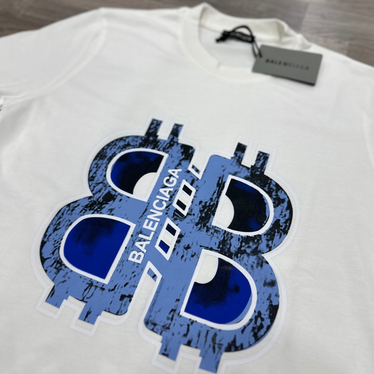 Bale White Hologram Code B-4 T-shirt