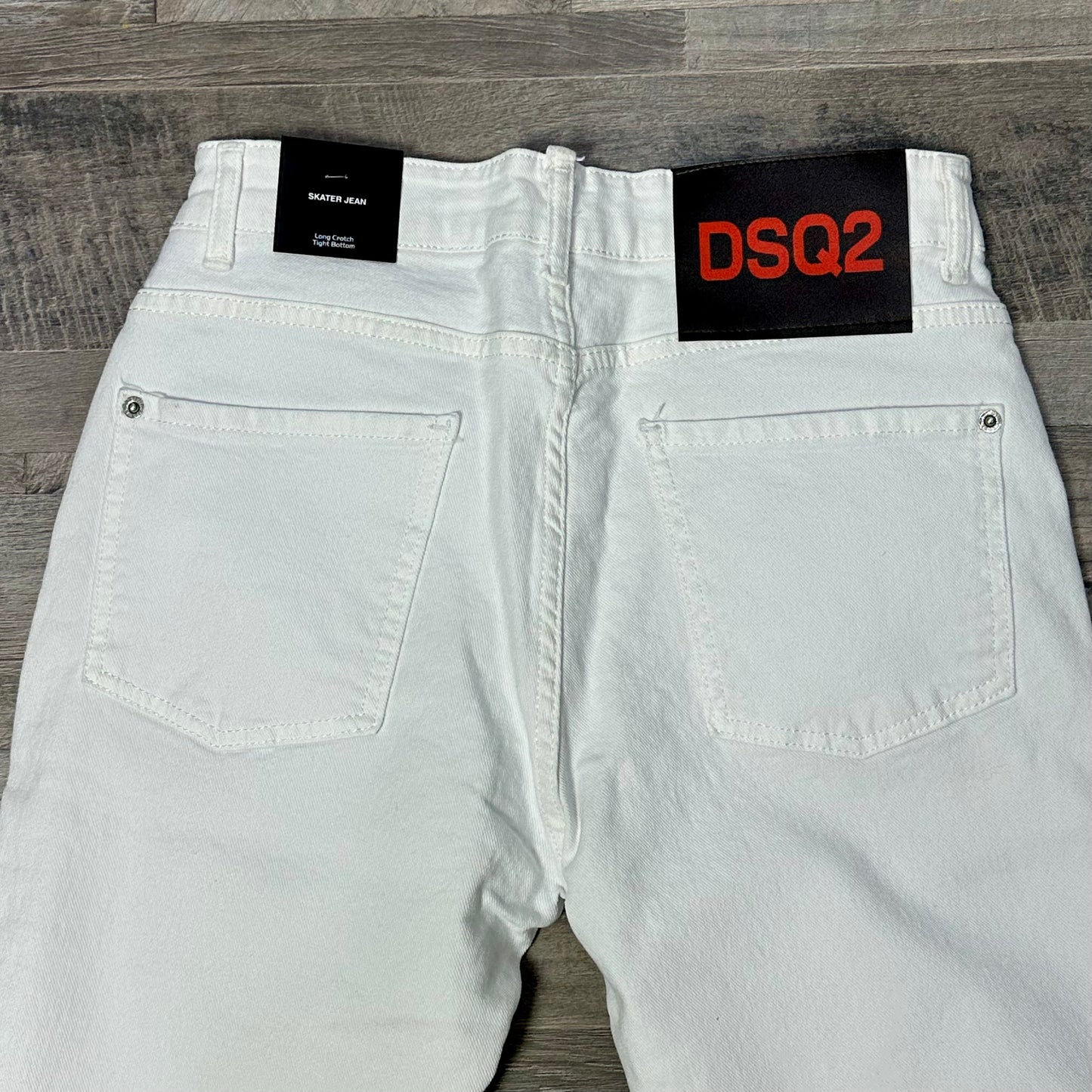 Dsquared2 Jean :Dsq White Add
