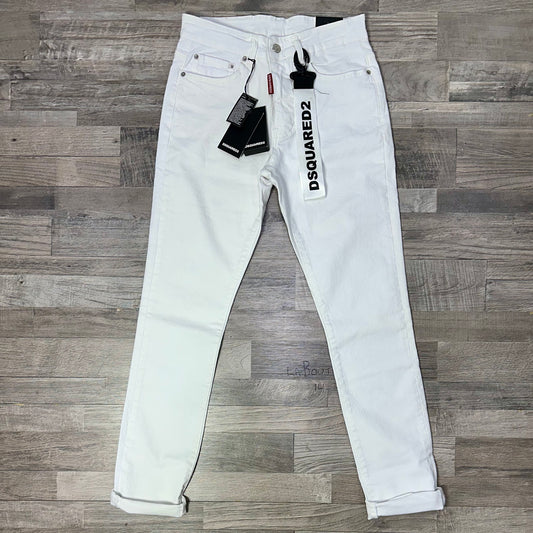 Dsquared2 Jean :Dsq White Add