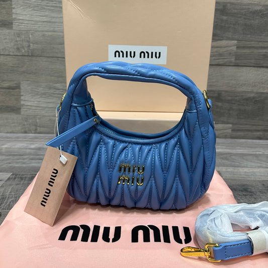Miu-Miu Hobo Blue bags