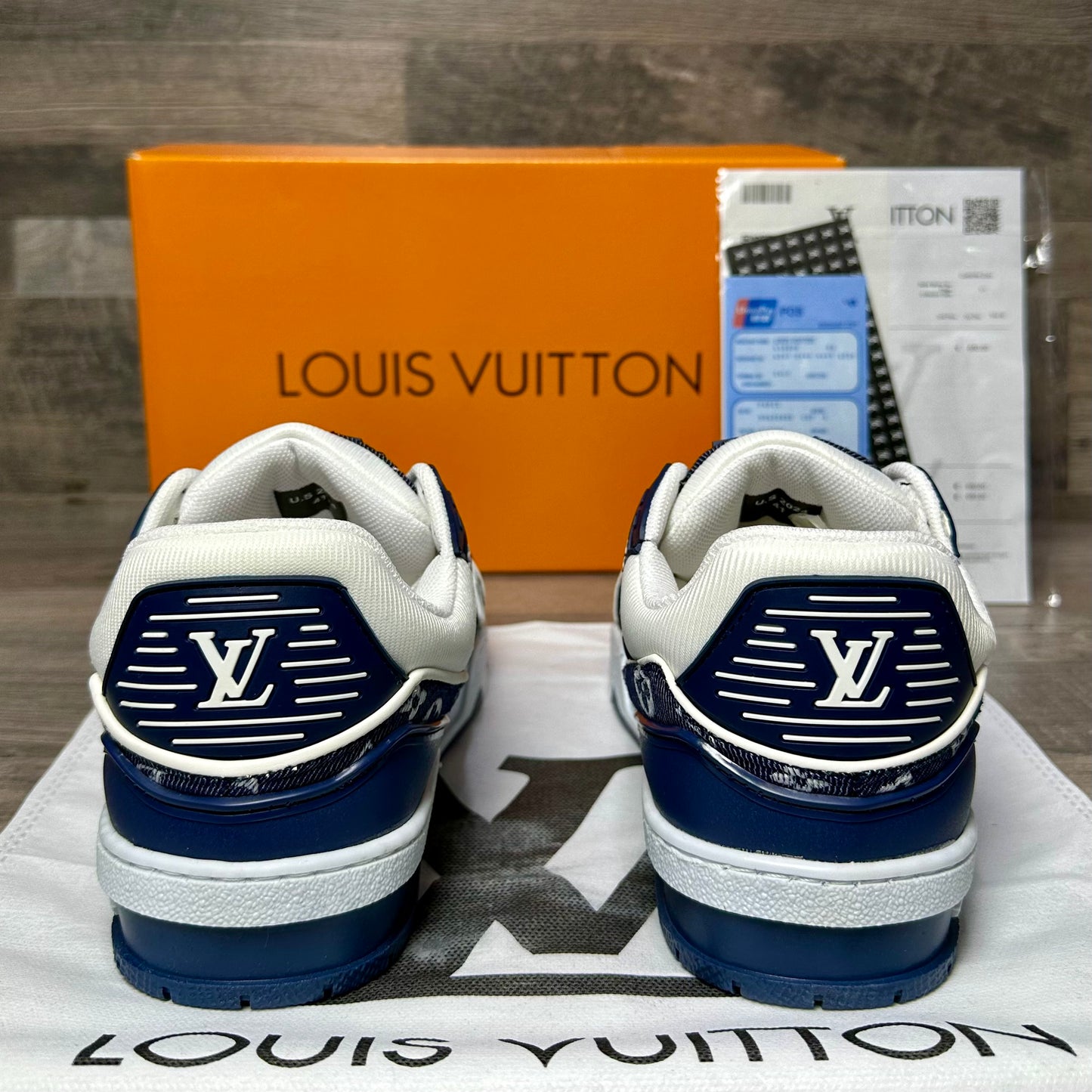 Louis Vuitton Trainer Sneaker Denim Cod 1