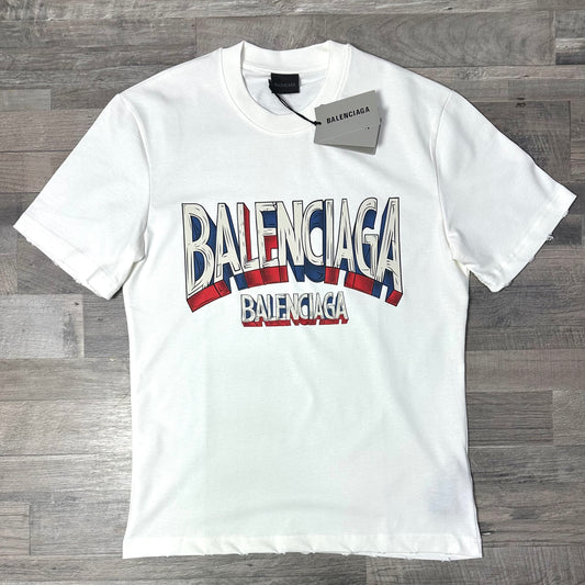 Balenciaga White Collection T-shirt Add