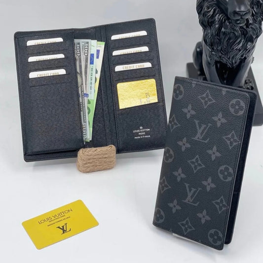 Louis Vuitton Brazza Wallet Black Monogram