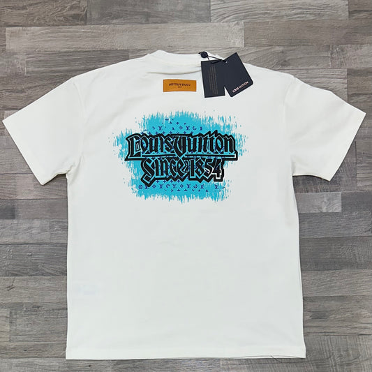L-V Classic White Blue B33