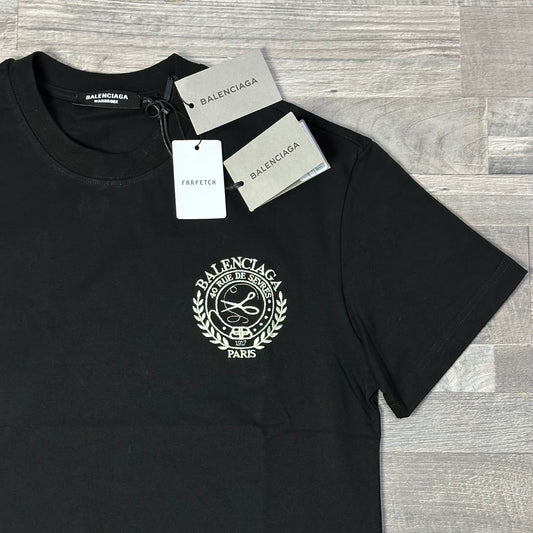 Balenciaga Paris Black Code 01 T-shirt