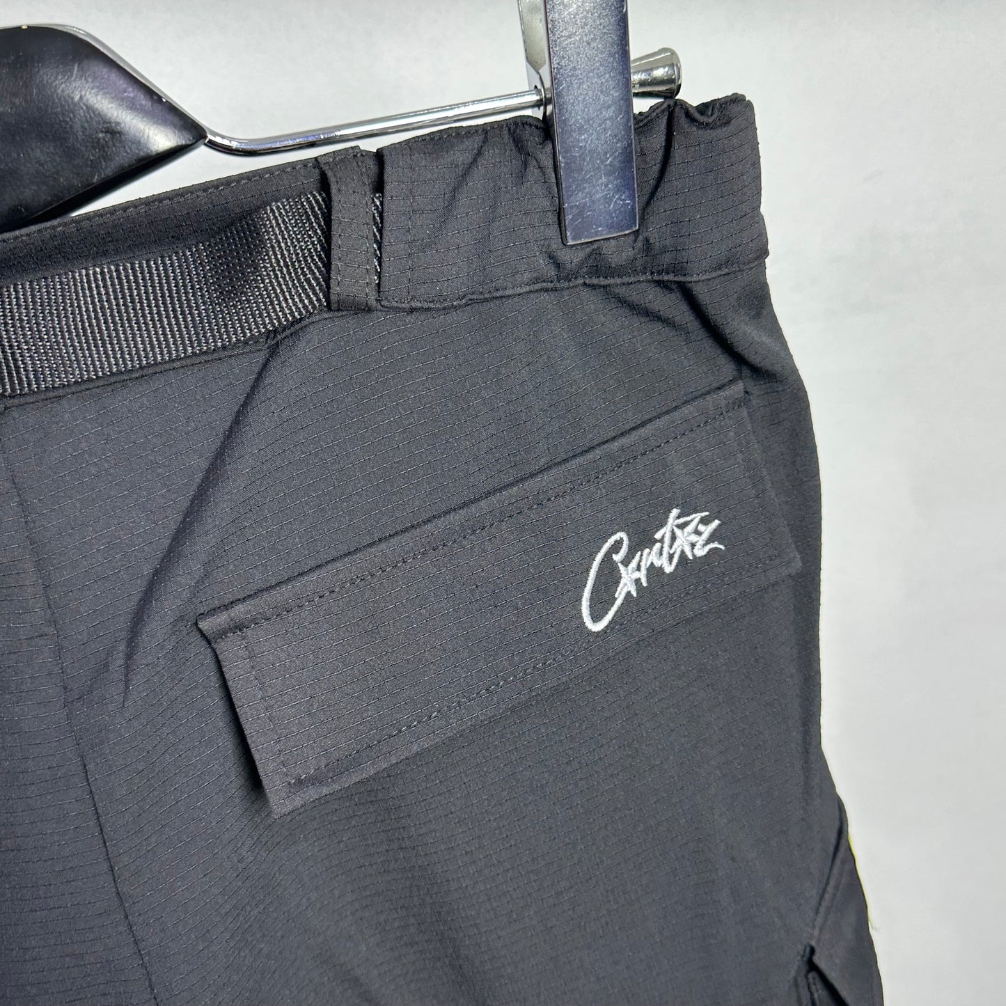 Corteiz Cargo Short Black NO 089