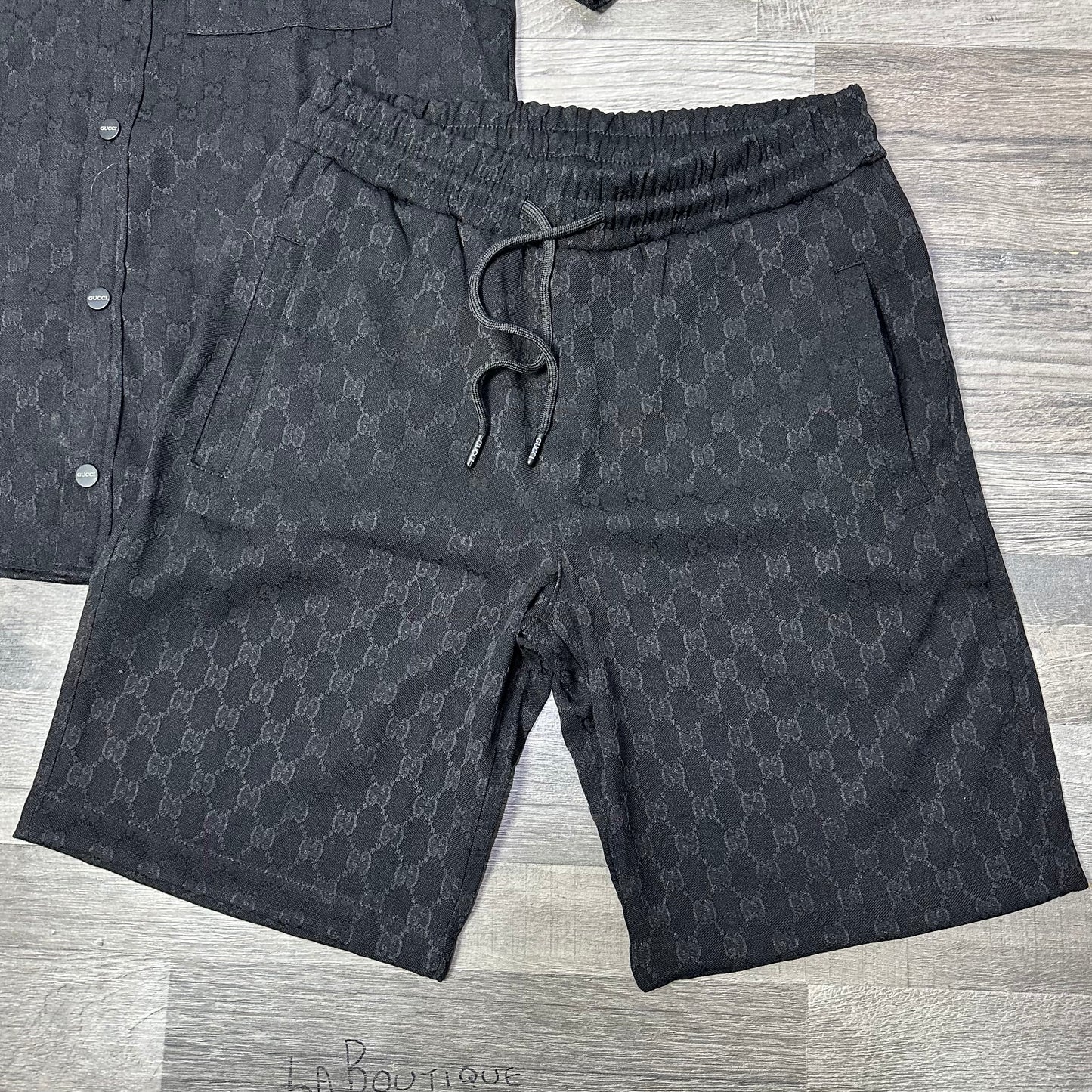 Gucci Oblique Black Summer Set 2025